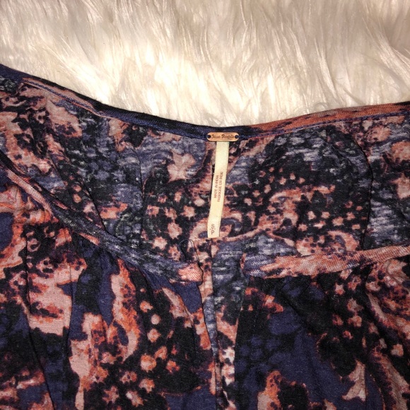 Free people tie waist top - Picture 3 of 4